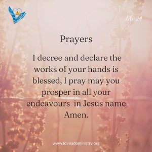 Read more about the article Prayers