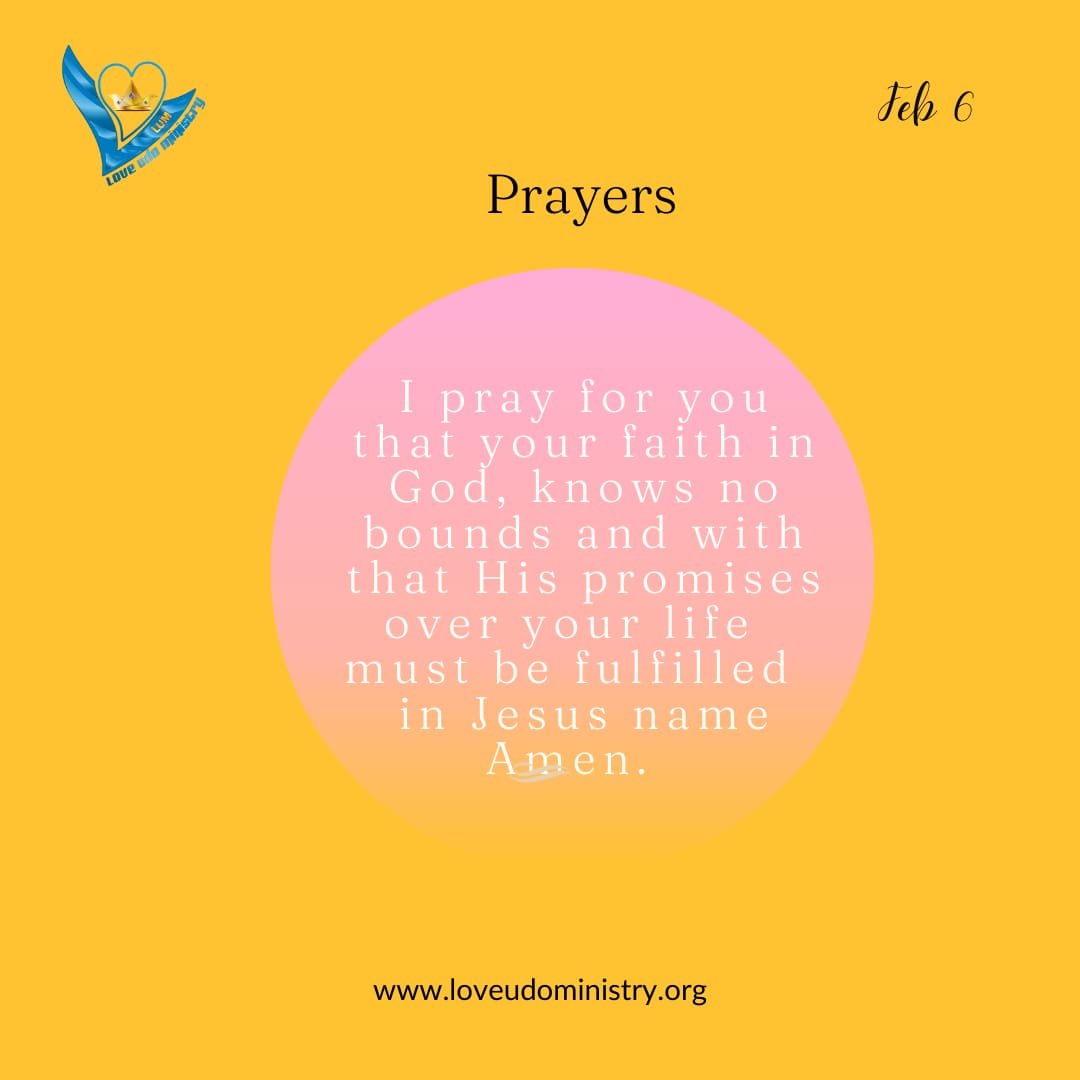 Read more about the article February 6th Prayer