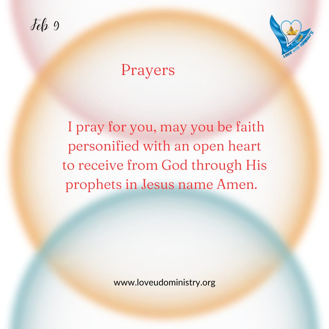 You are currently viewing Feb 9th Prayer