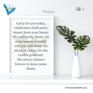 Read more about the article Prayer of the day