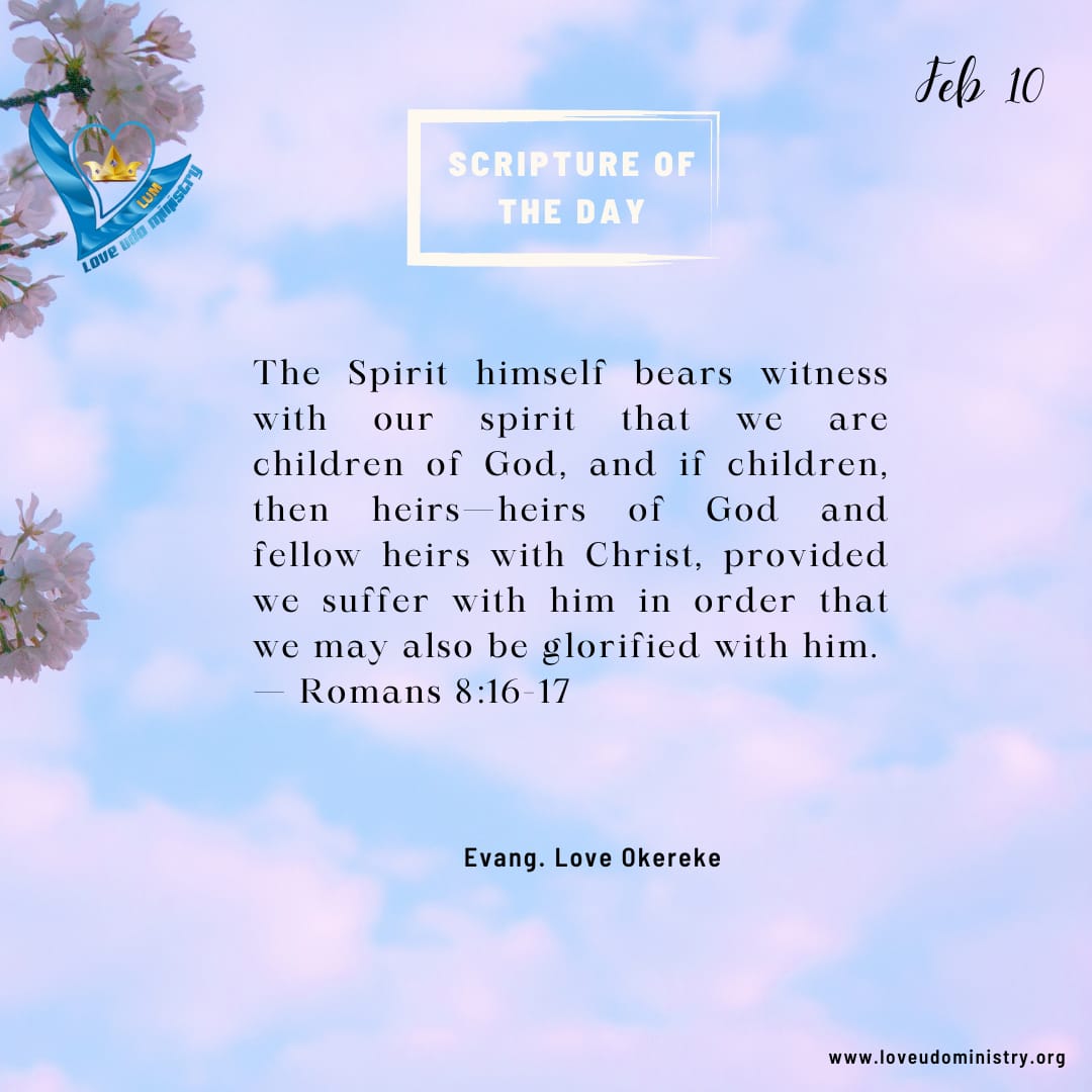 Read more about the article Romans 8:16-17