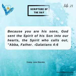 Read more about the article Galatians 4:6