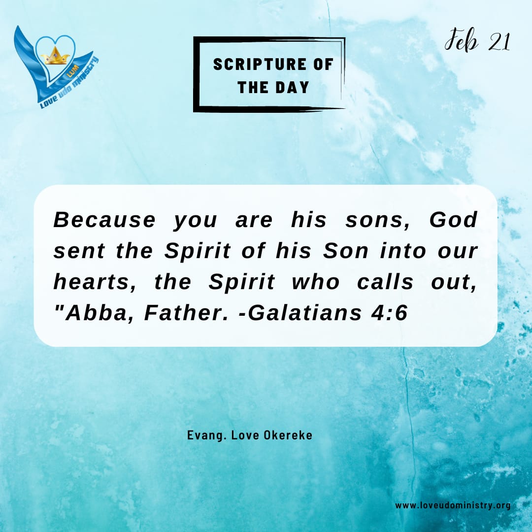Read more about the article Galatians 4:6