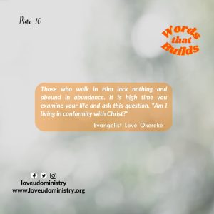Read more about the article Words that build