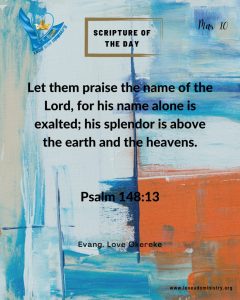 Read more about the article Psalm 148:13